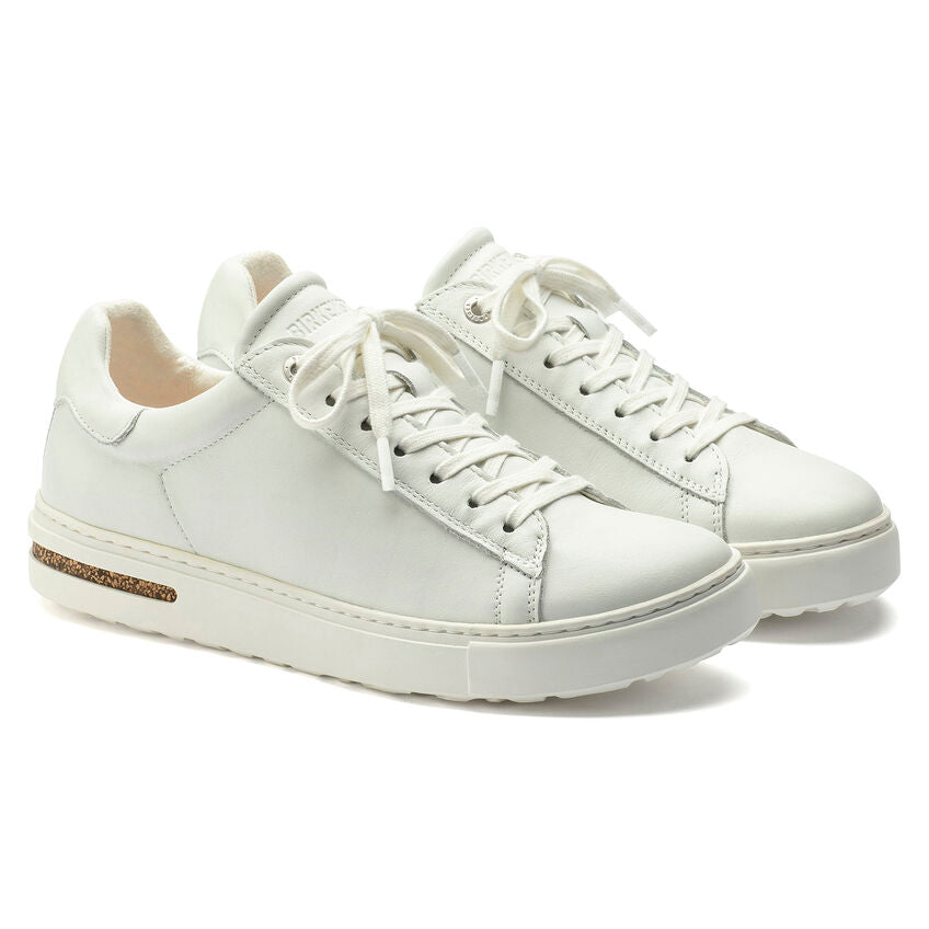 BIRKENSTOCK BEND LOW SNEAKER LACE UP WHITE LEATHER