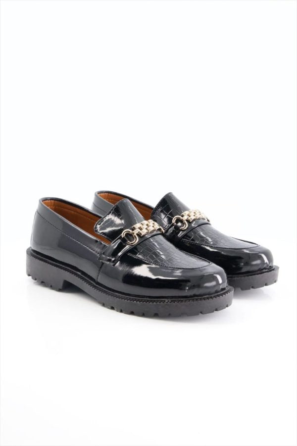 Men Premium Formal Shoes Chain Design